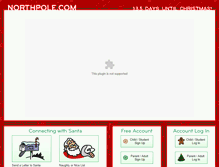 Tablet Screenshot of northpole.com